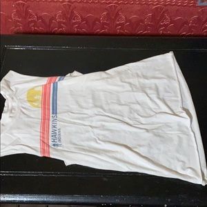 White stranger things shirt